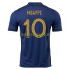 Original Fußballtrikot Frankreich Mbappé 10 Heimtrikot WM 2022 Für Herren